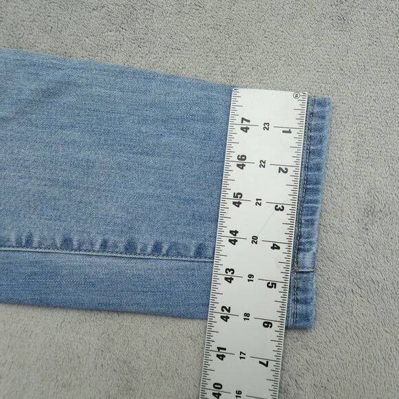 Chico's Jeans Womens Size 1R US-8R Blue Mid-Rise Jegging Denim 28"Inseam Stretch - Picture 5 of 16